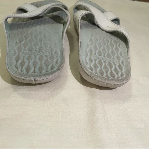 Patagonia Sky Dancer Mist Leather Slip-On Sandals - Picture 6 of 9